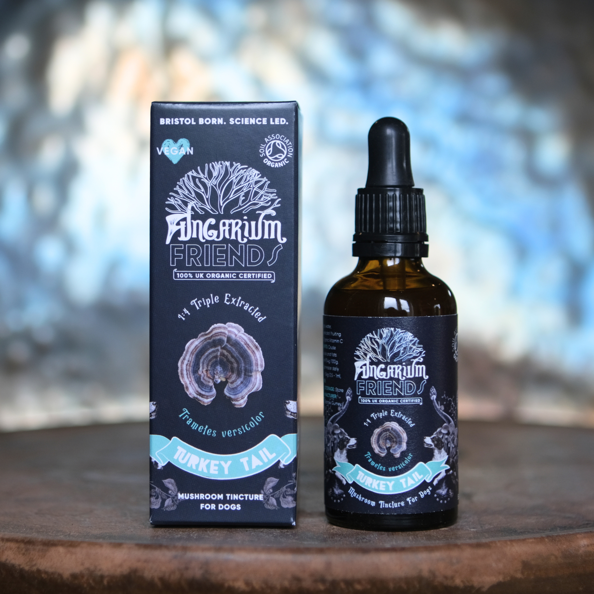 Organic Turkey Tail Tincture for Dogs | 30ml