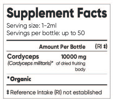 Organic Cordyceps Tincture