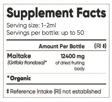 Organic Maitake Tincture