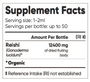 Organic Reishi Tincture