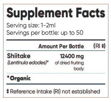 Organic Shiitake Tincture